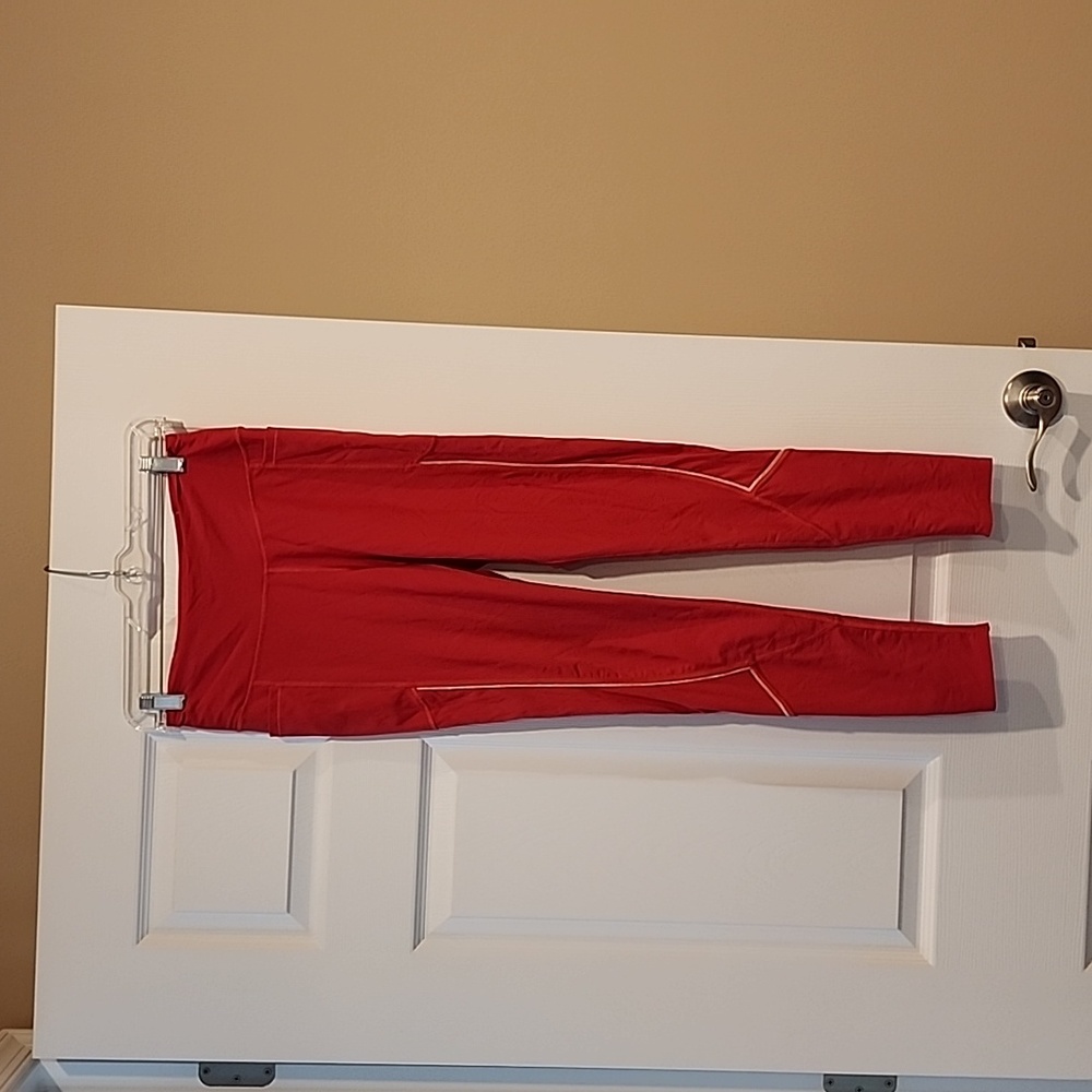 Victoria's secret red knockout tights med